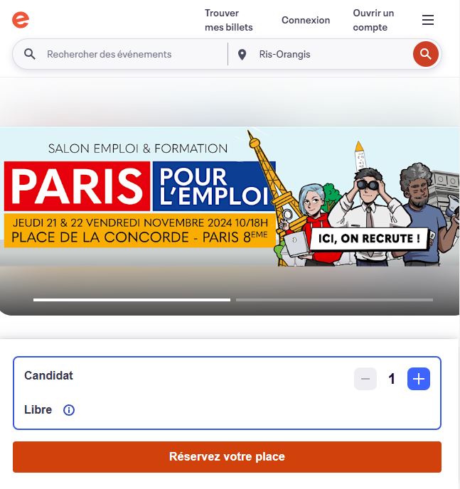 Paris pour l'emploi 2024